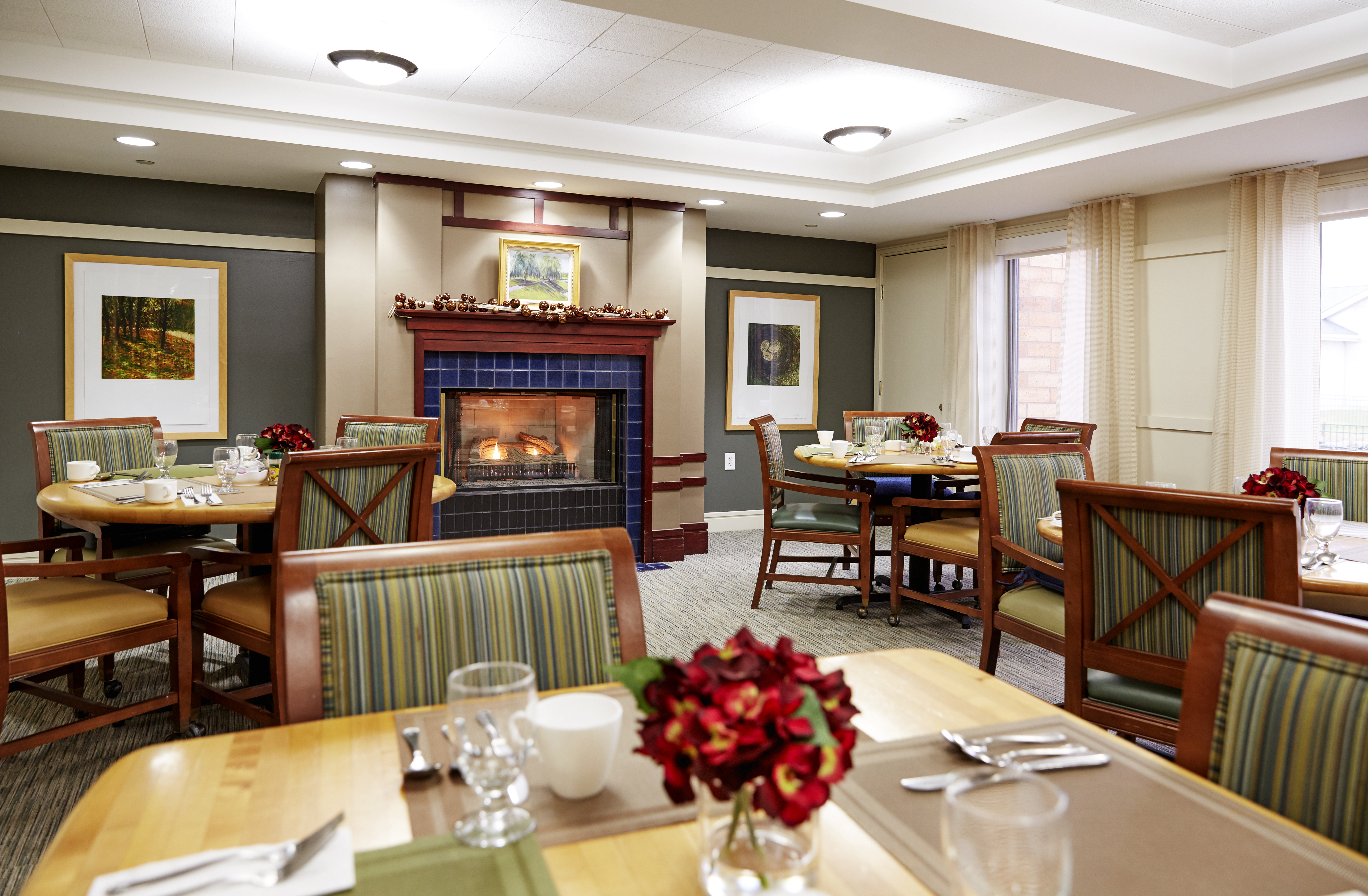 Lodge at Wolk Manor Dining Area