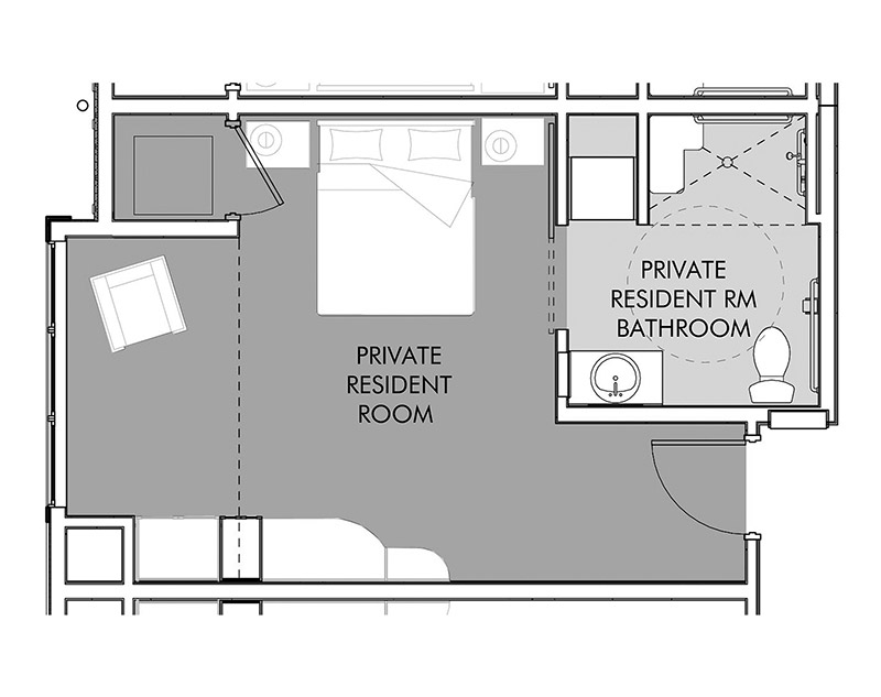 Private Room (375 sq. ft.)